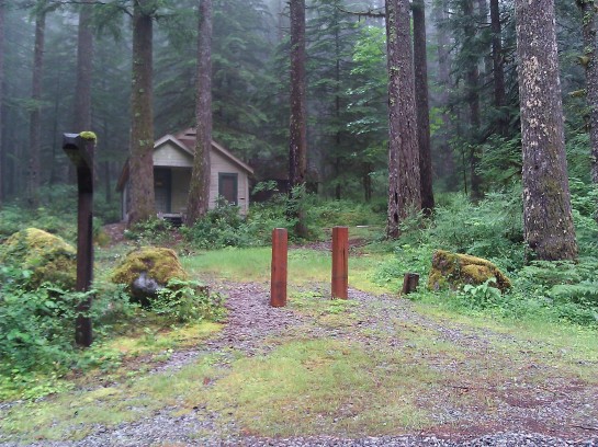 Cabin in the Woods in Opal Creek Wilderness